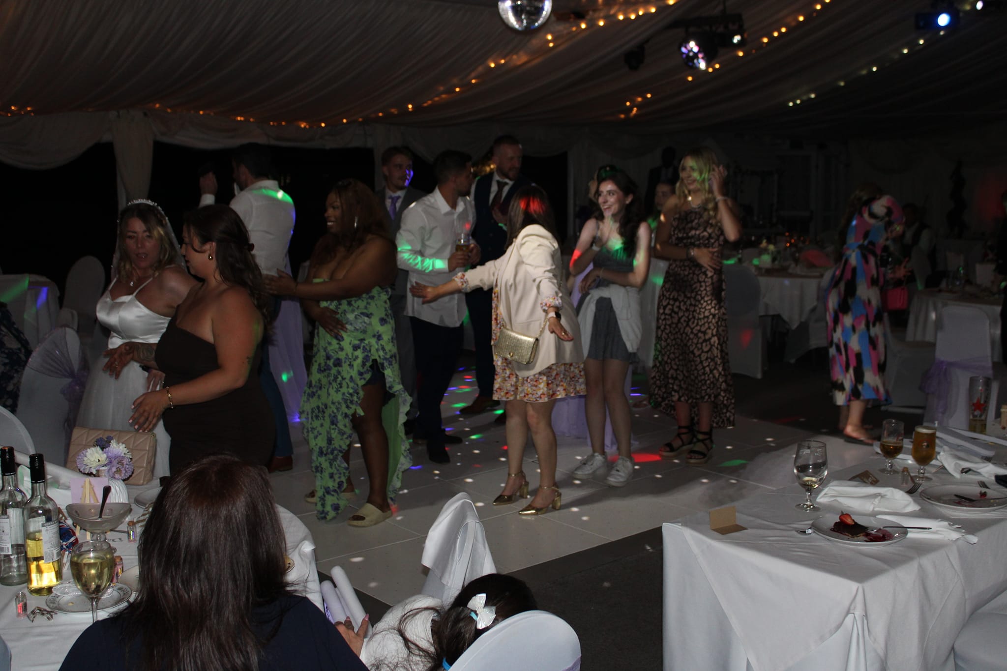 A wedding party!